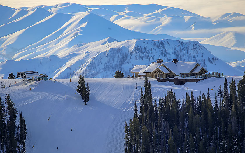 Ski resorts in Idaho